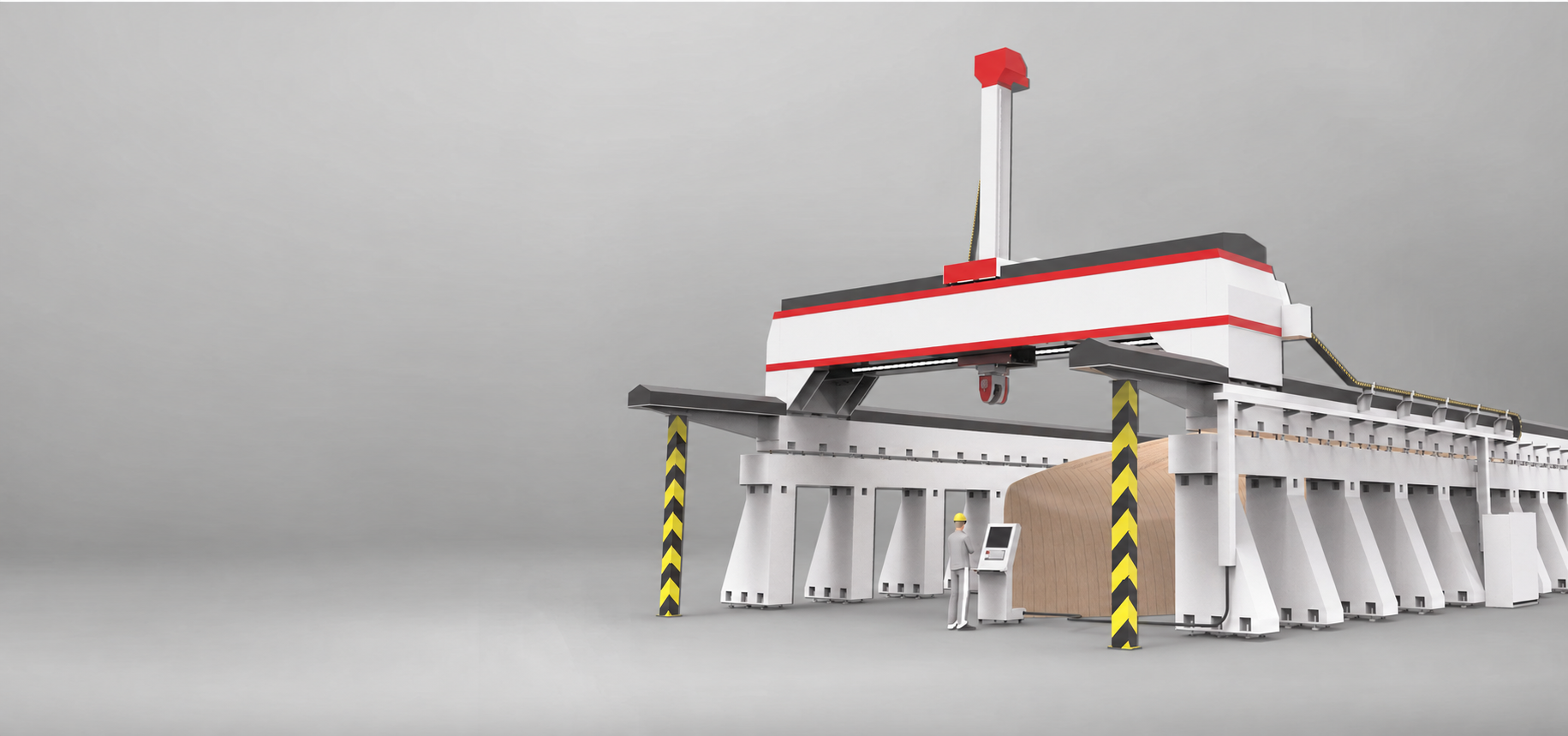 Large-format CNC equipment
